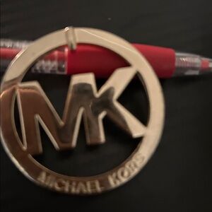Michael Kors Gold Logo Keychain